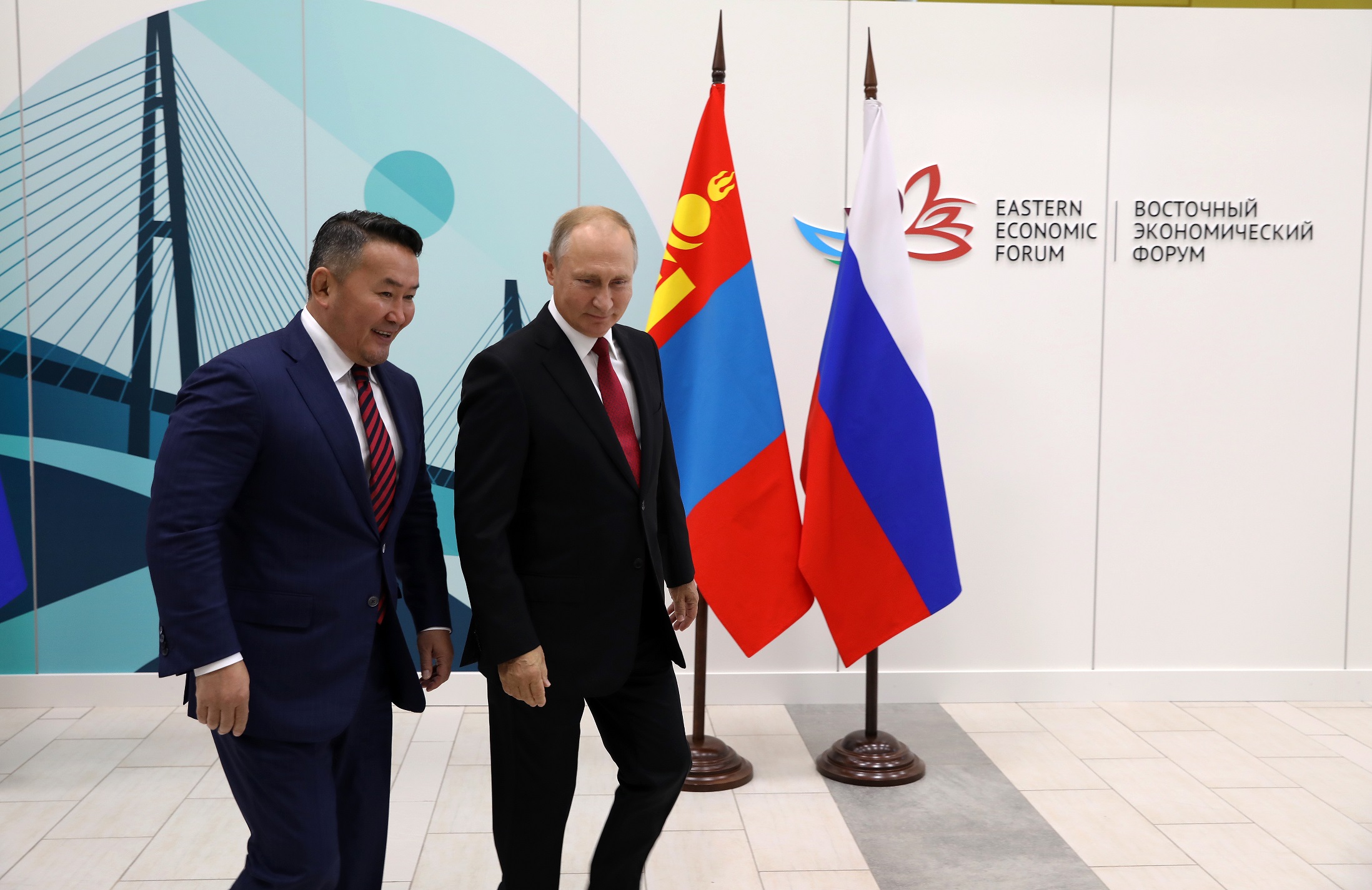 Монгол Улсын Ерөнхийлөгч ОХУ-ын Ерөнхийлөгч В.В.Путинтай уулзлаа