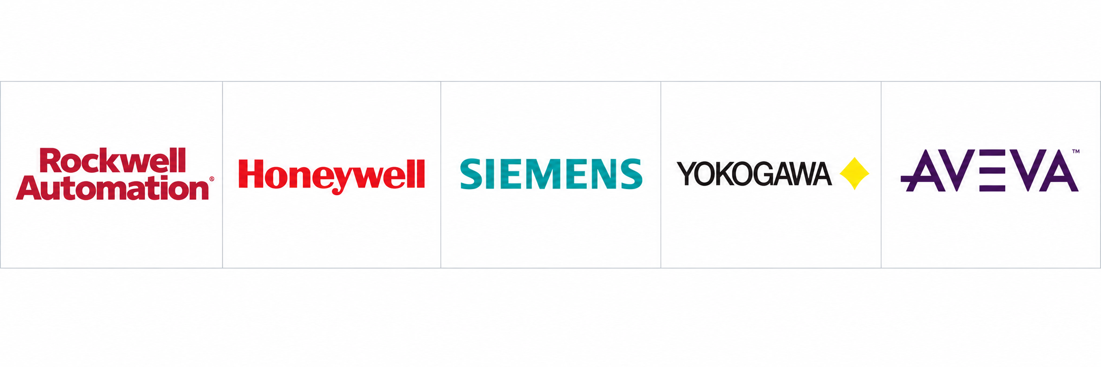 Rockwell Automation, Honeywell, Siemens, Yokogawa, AVEVA