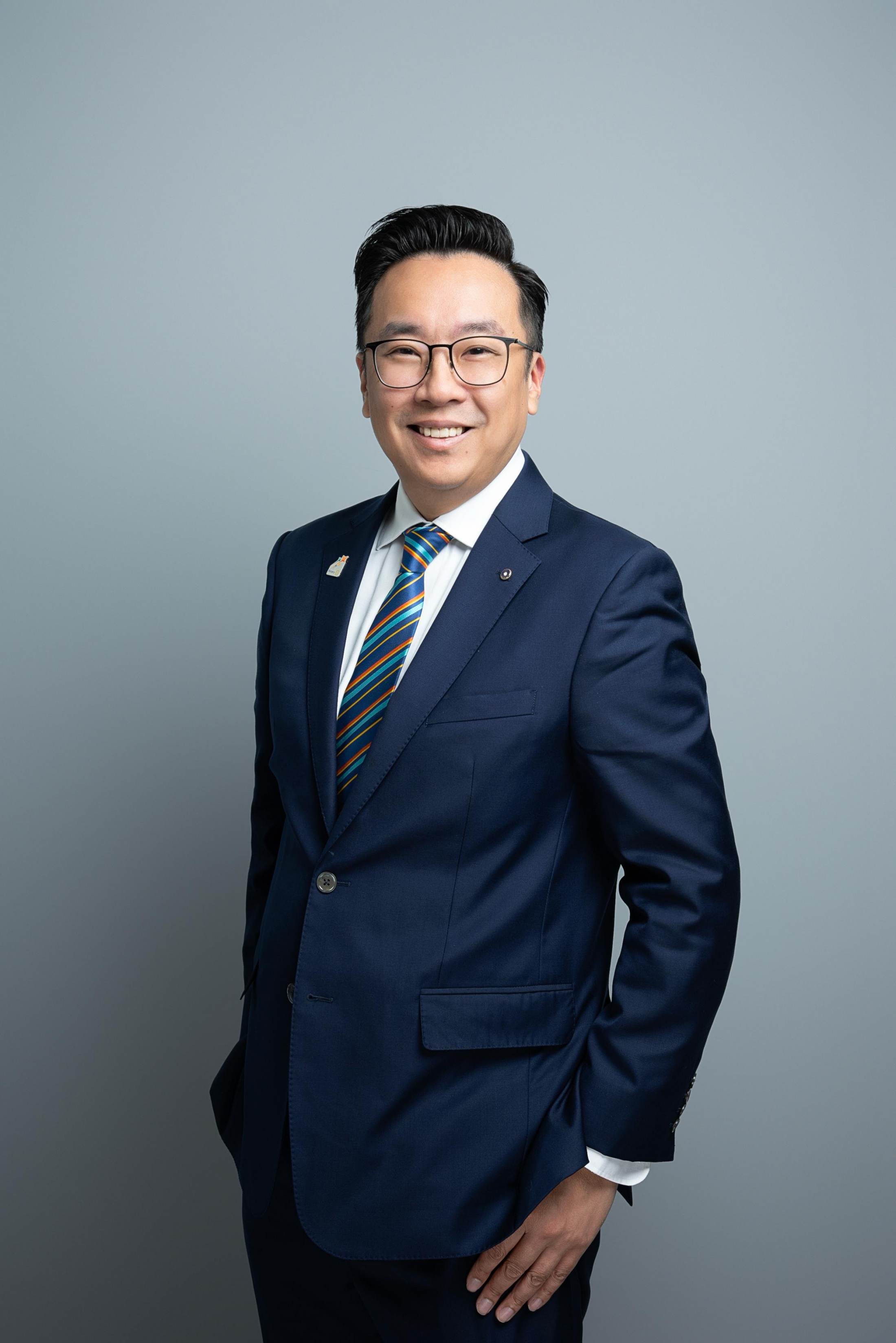 District Governor Nigel Lo