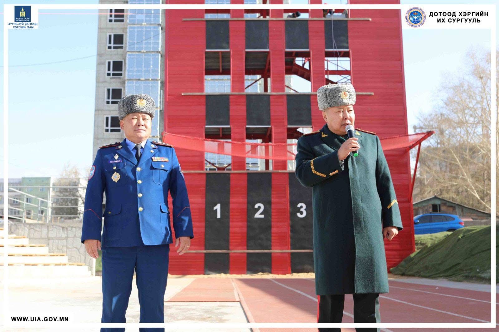 Гал унтраах техник спортын сургалтын цамхагтай боллоо