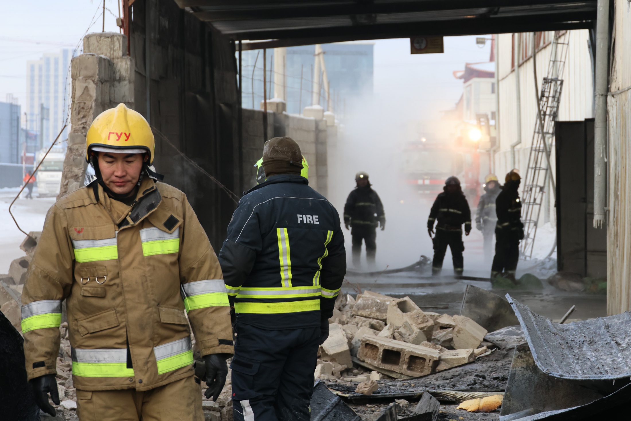 П.Соронзонболд: Гал сөнөөгчид минут, секундтэй уралдаж хүний амийг авардаг